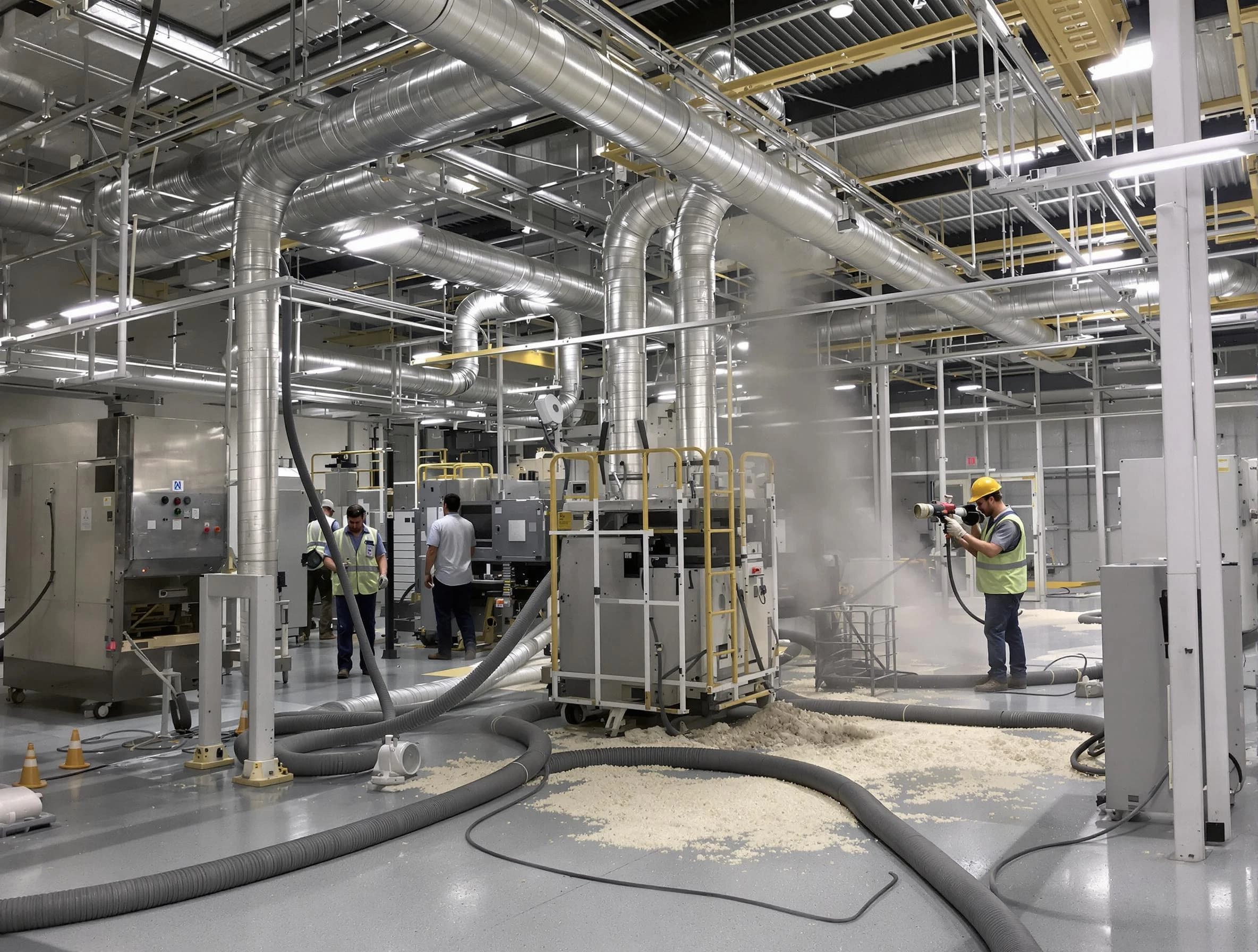 Heavy-duty industrial duct cleaning by Butler Air Duct Cleaning in Butler