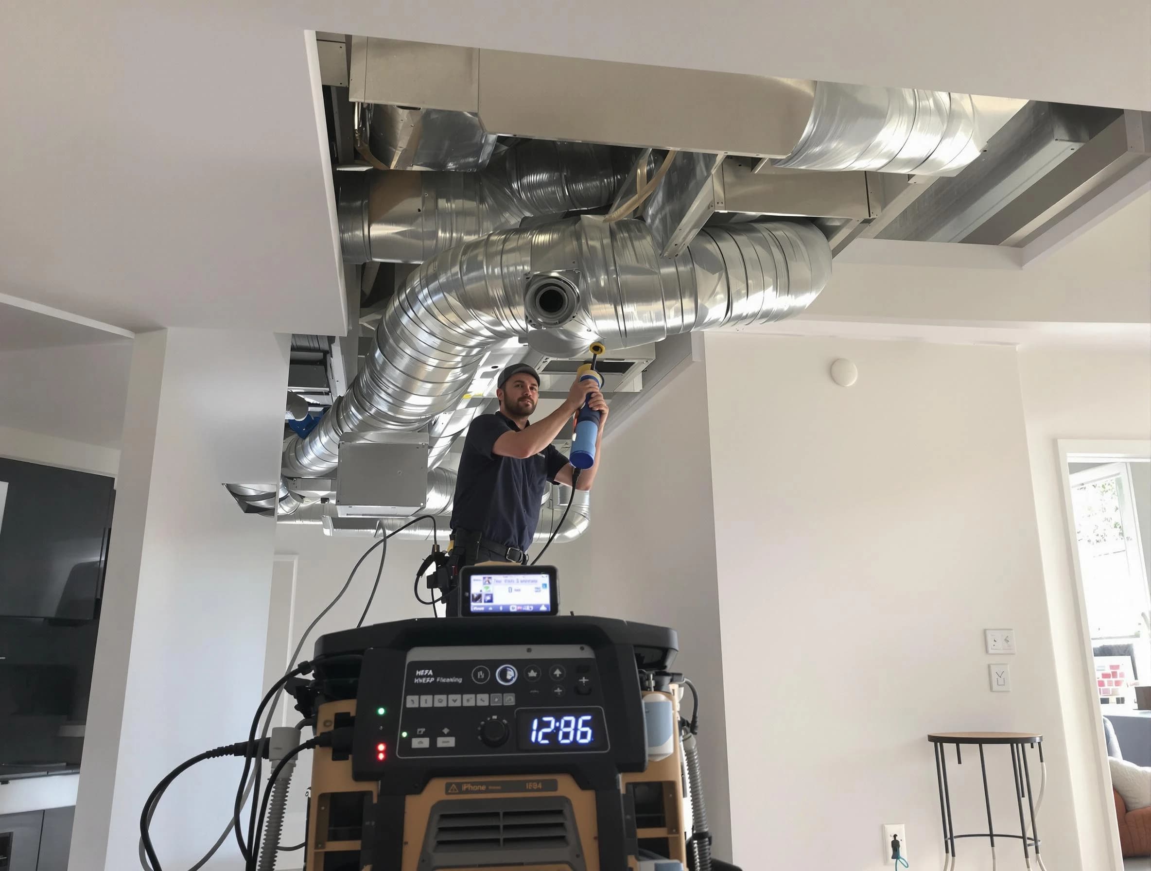 Advanced pure air duct cleaning by Butler Air Duct Cleaning in Butler