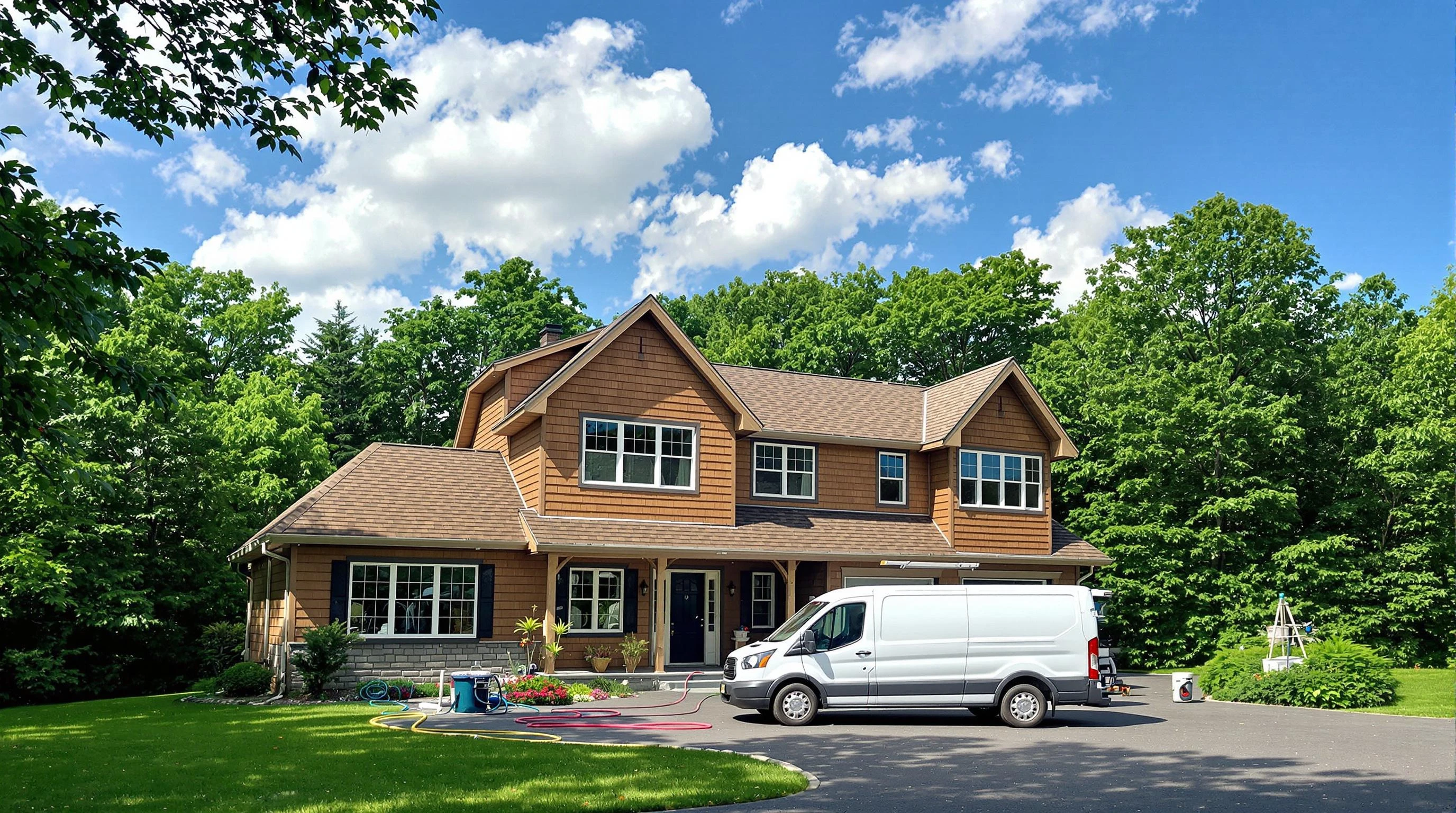 Butler Air Duct Cleaning air duct cleaning crew working in Shanor-Northvue, PA