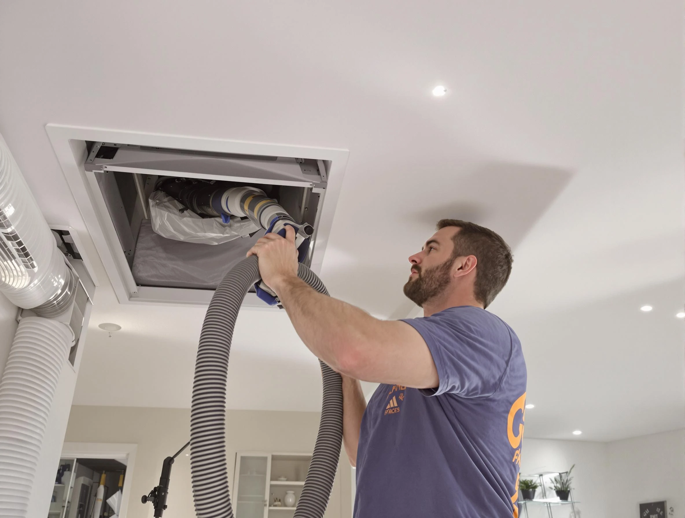 Precision indoor duct cleaning by Butler Air Duct Cleaning in Butler
